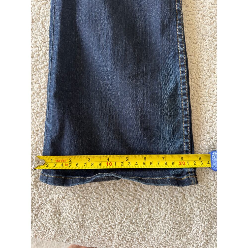 Hudson Jeans Women Dark Wash Bootcut Flap Pocket Stretch Denim Y2K - Picture 8 of 10